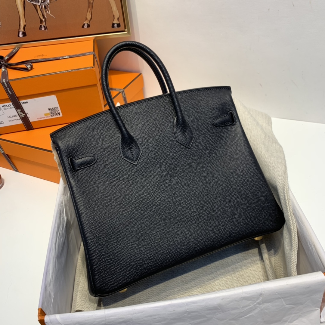 HERMES 爱马仕 订单 25birkin  Epsom   89 黑色金扣