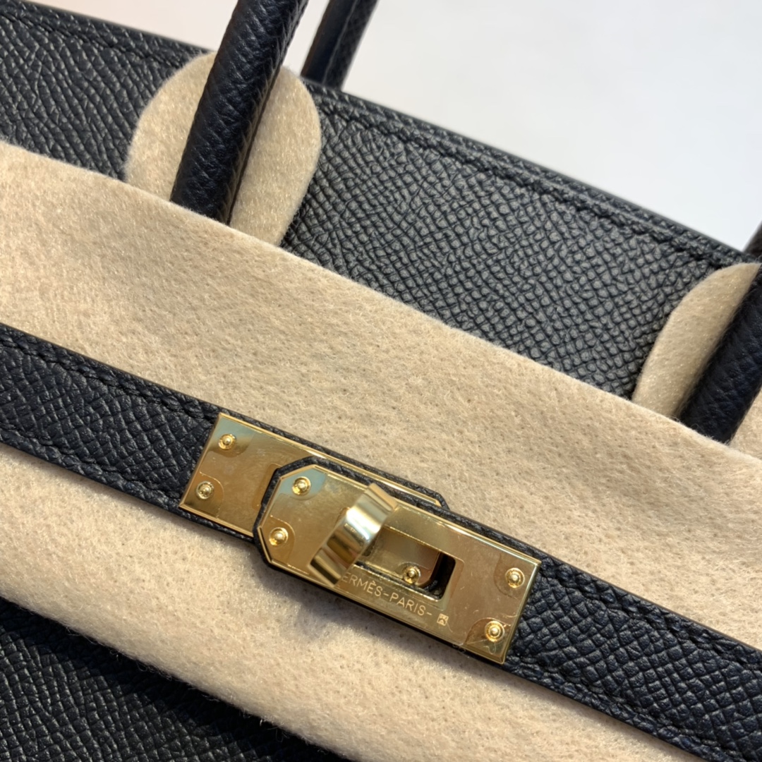 HERMES 爱马仕 订单 25birkin  Epsom   89 黑色金扣