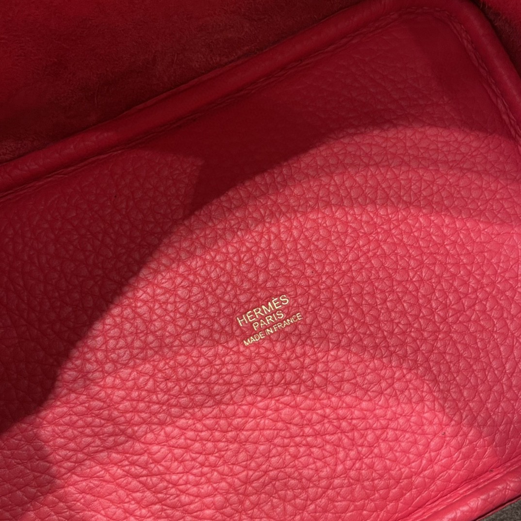 HERMES picotin 18cm 超级百搭的菜篮子 入门款 实用款，容量大 超级推荐 46 乌木色 拼i6 极致粉 金扣