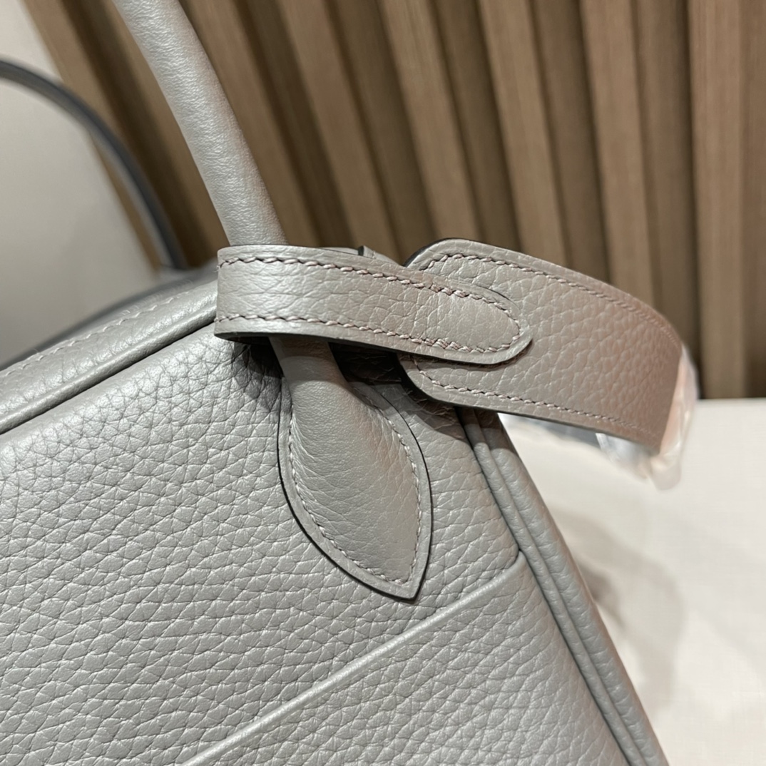 Hermes Lindy 26cm Clemence皮 0L 积雨云灰Gris Meyer 这高级色美翻了