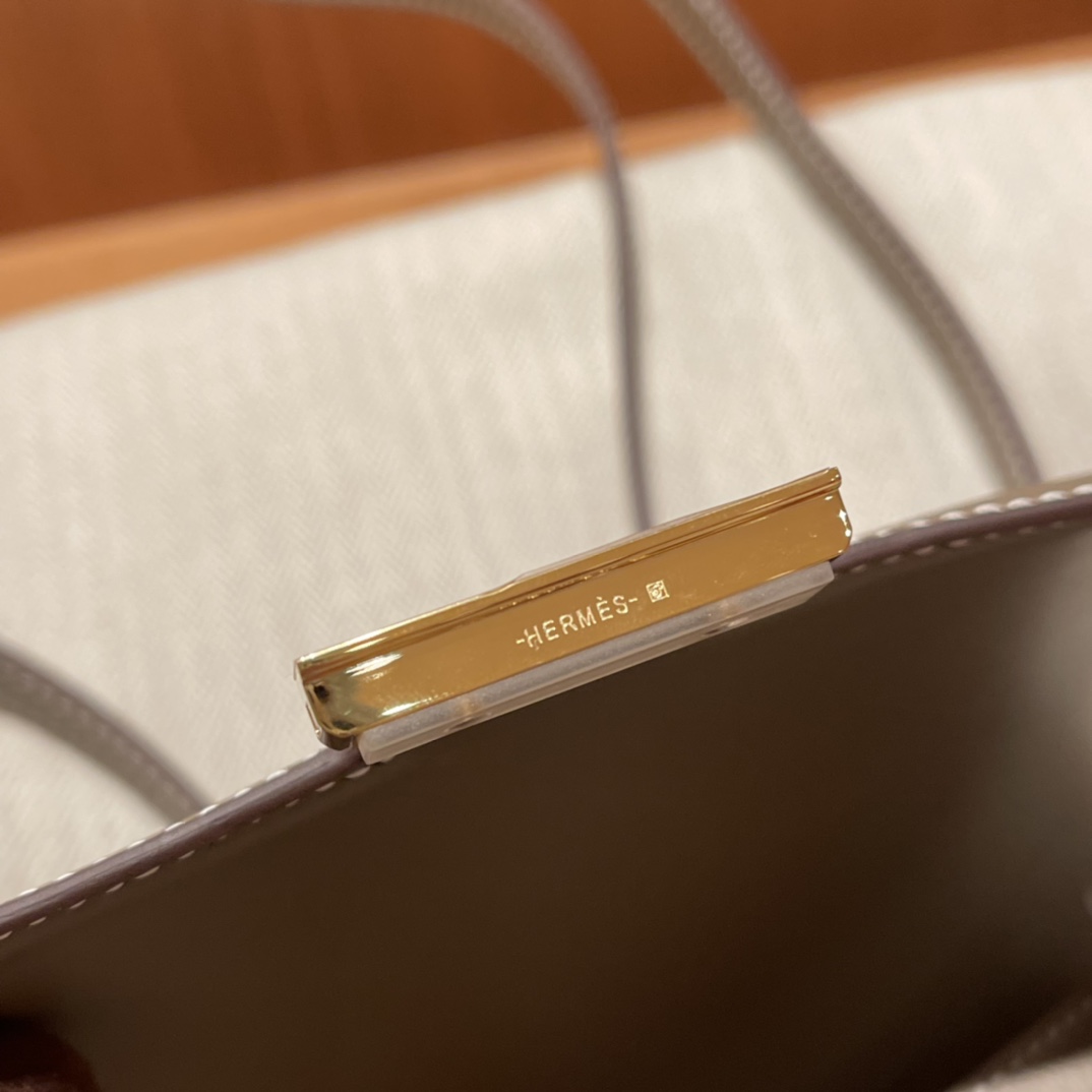 HERMES 爱马仕 现货 Constance 18cm Epsom皮 18 大象灰