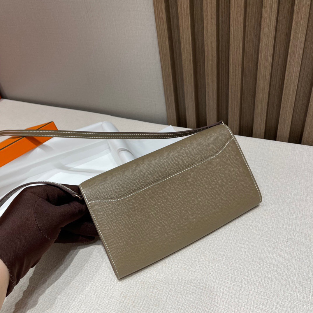 HERMES 爱马仕 Constance to go 8C Gri Elephant 大象灰 19cm 金扣 Birkinx娇娇名品
