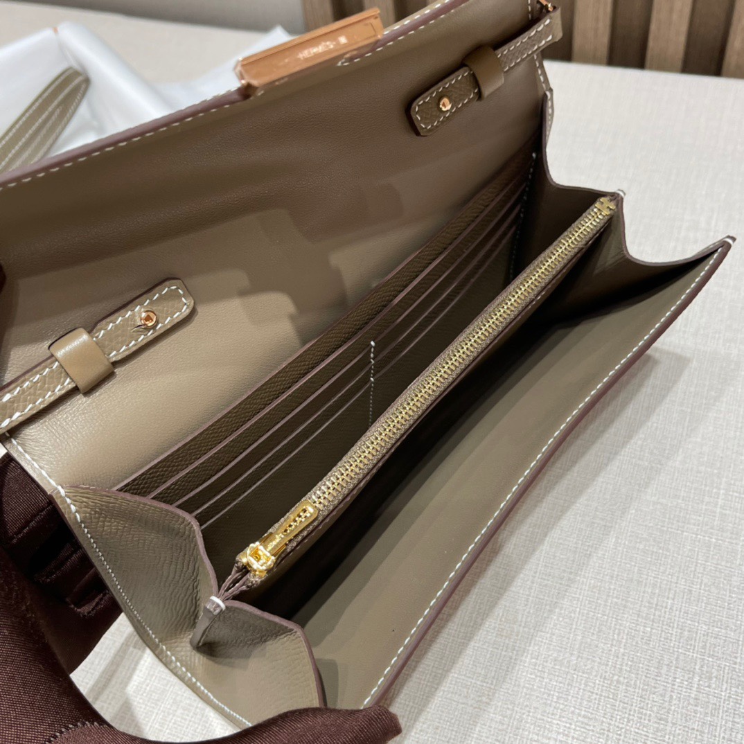 HERMES 爱马仕 Constance to go 8C Gri Elephant 大象灰 19cm 金扣 Birkinx娇娇名品