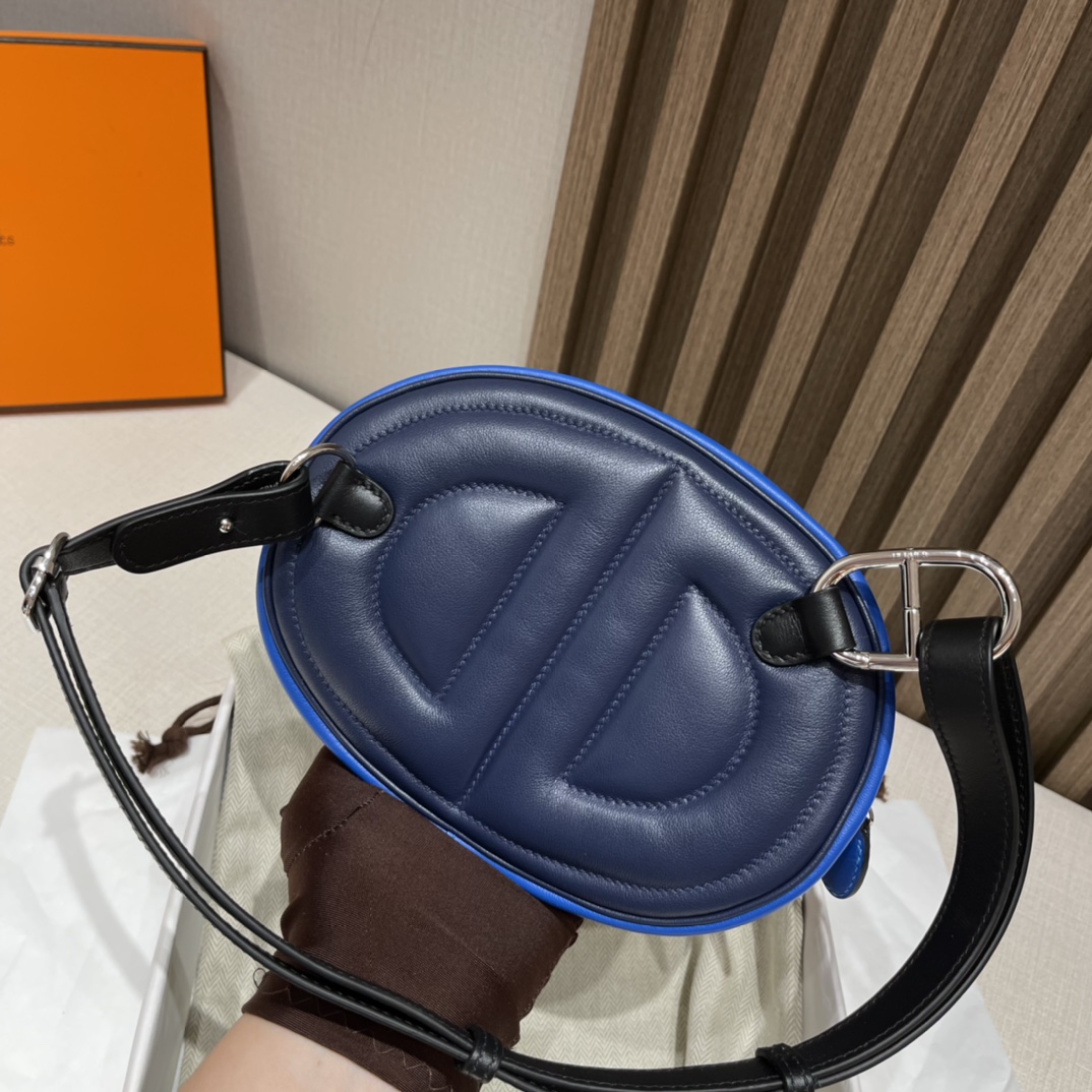 HERMES 爱马仕 【现货】 In-The-Loop Banane 71 Bleu France 73 Blue Saphir 89 Nior swift皮