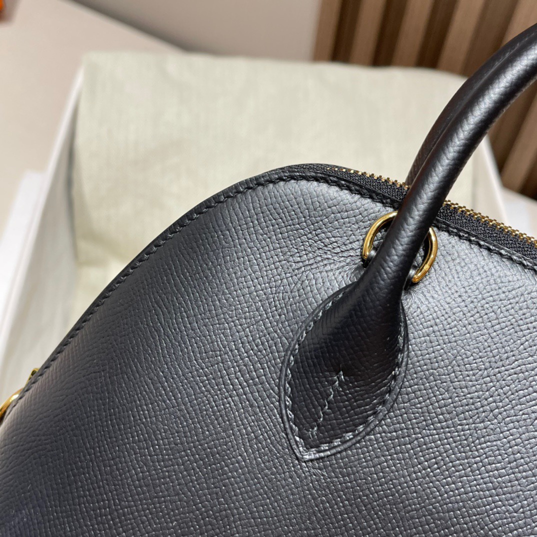 HERMES 爱马仕 Bolide 25cm Epsom 89 Nior 经典黑 娇娇名品