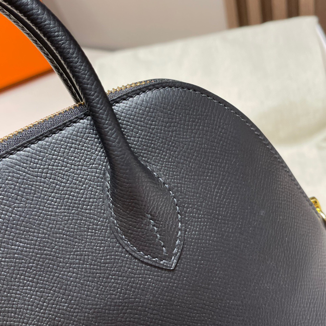 HERMES 爱马仕 Bolide 25cm Epsom 89 Nior 经典黑 娇娇名品