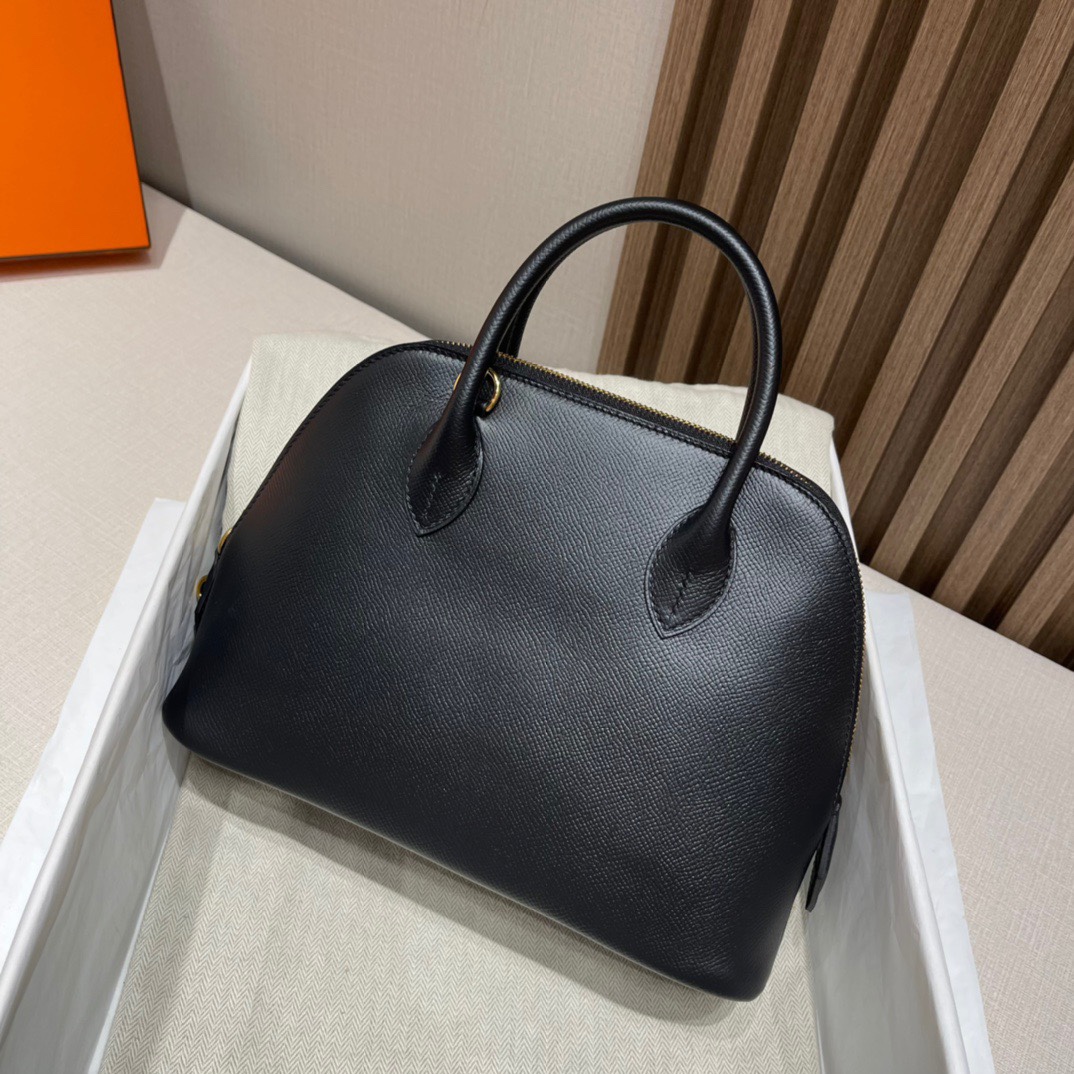 HERMES 爱马仕 Bolide 25cm Epsom 89 Nior 经典黑 娇娇名品
